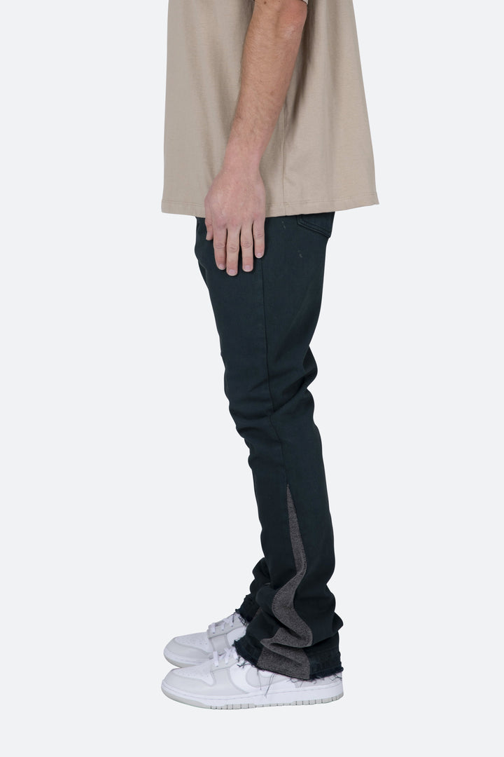 Mnml B453 Flare Denim - Black 4 Mnml B453 Flare Denim - Black