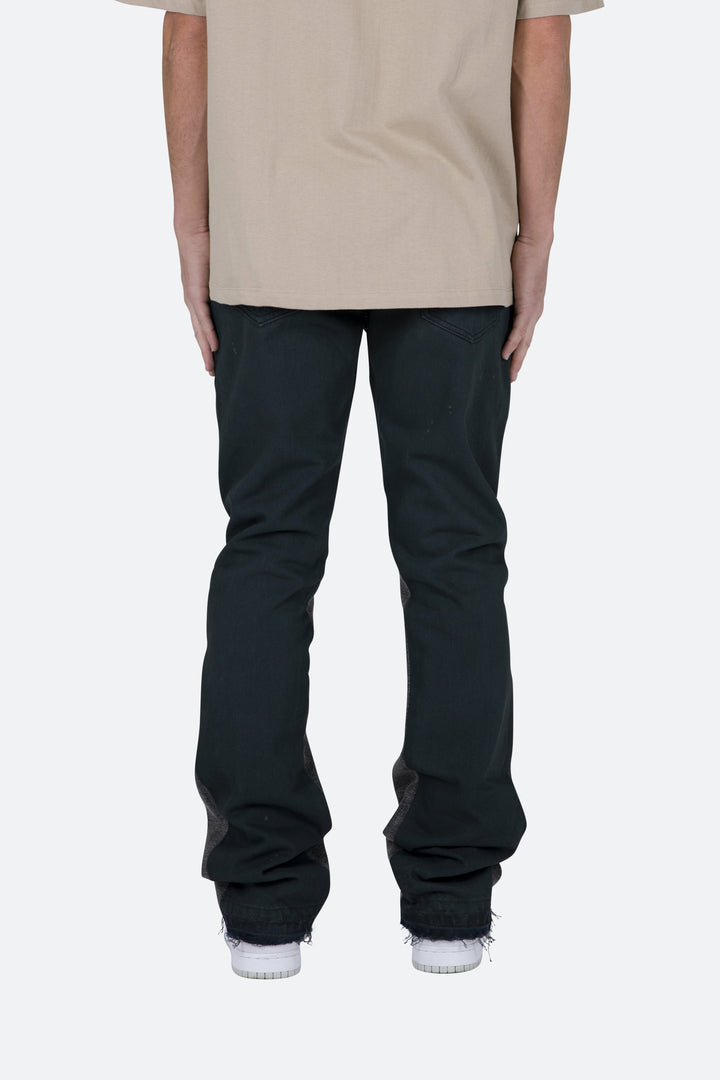 Mnml B453 Flare Denim - Black 5 Mnml B453 Flare Denim - Black