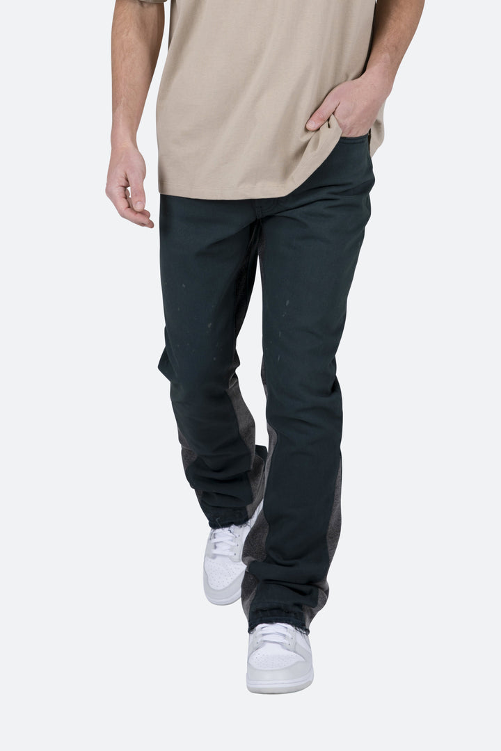 Mnml B453 Flare Denim - Black 6 Mnml B453 Flare Denim - Black