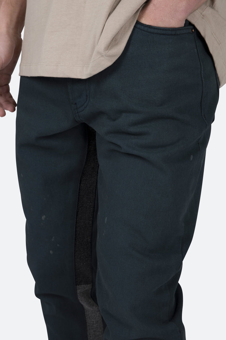 Mnml B453 Flare Denim - Black 8 Mnml B453 Flare Denim - Black