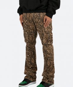 Mnml B471 Cargo Flare Denim - Brown