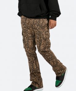 Mnml B471 Cargo Flare Denim - Brown