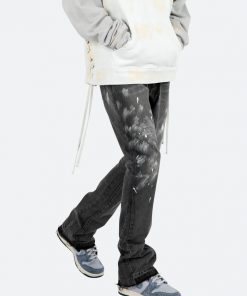 Mnml B477 Flare Denim - Black