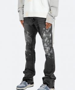 Mnml B477 Flare Denim - Black