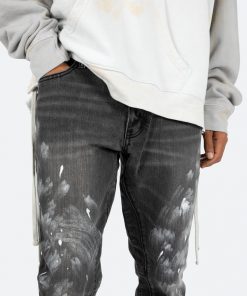 Mnml B477 Flare Denim - Black