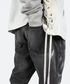 Mnml B477 Flare Denim - Black