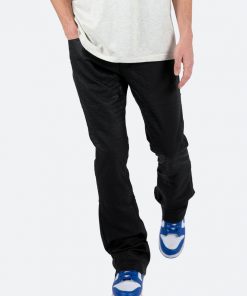 Mnml B478 Croc Flare Pants - Black