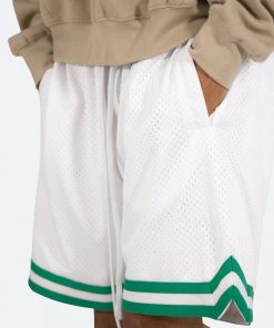 Mnml Basic Basketball Shorts - White/Green 16 Mnml Basic Basketball Shorts - White/Green