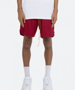 Mnml Basic Mesh Shorts - Red Bottoms