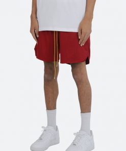 Mnml Basic Mesh Shorts - Red Bottoms