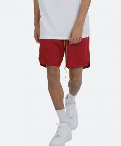 Mnml Basic Mesh Shorts - Red Bottoms