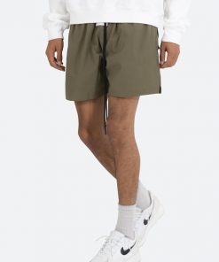 Mnml Basic Runner Shorts - Olive Bottoms