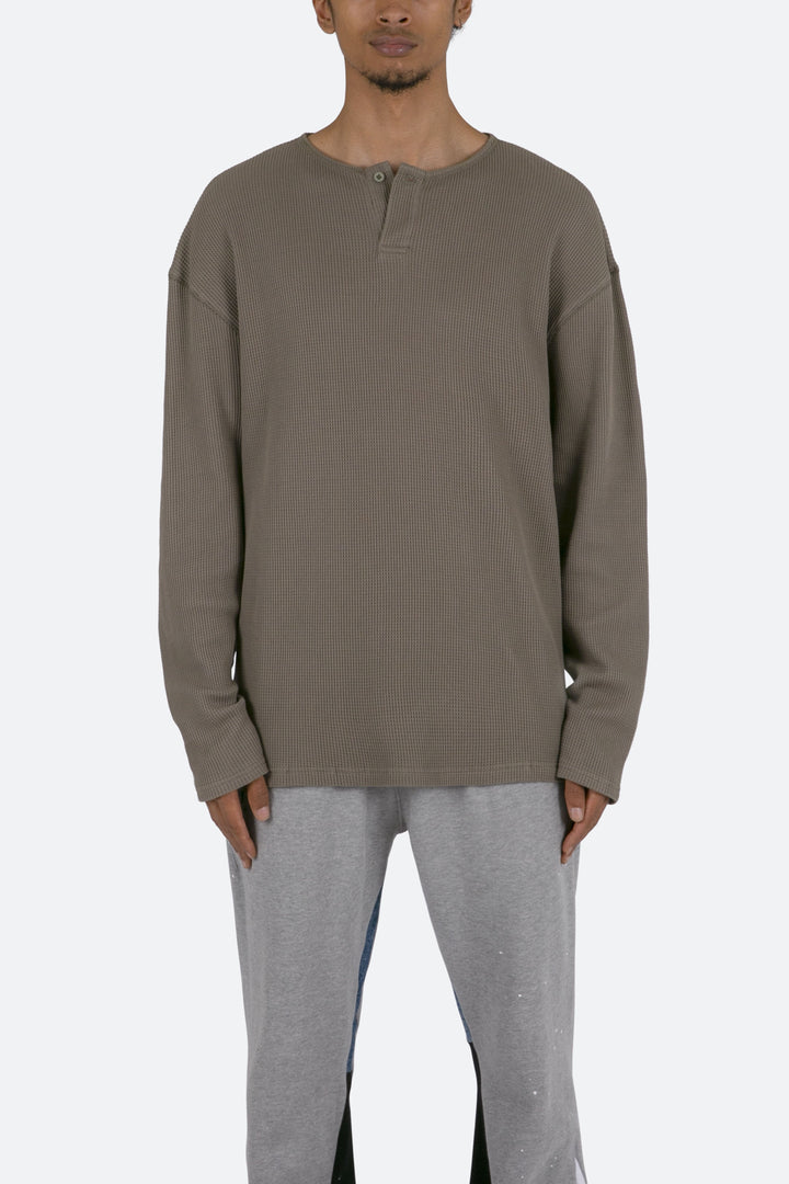 Mnml Basic Thermal L/S Tee - Grey 2 Mnml Basic Thermal L/S Tee - Grey