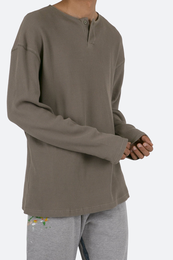 Mnml Basic Thermal L/S Tee - Grey 7 Mnml Basic Thermal L/S Tee - Grey