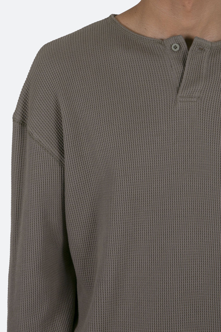 Mnml Basic Thermal L/S Tee - Grey 8 Mnml Basic Thermal L/S Tee - Grey