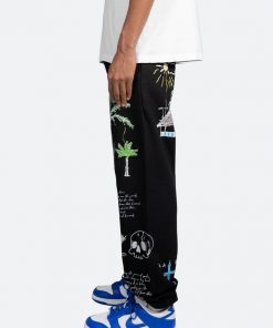 Mnml Bottoms Beach Sweatpants - Black