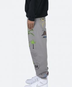 Mnml Beach Sweatpants - Grey Bottoms