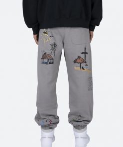 Mnml Beach Sweatpants - Grey Bottoms