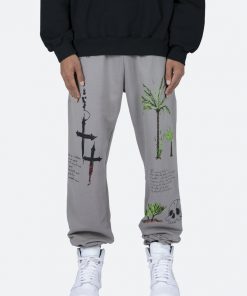 Mnml Beach Sweatpants - Grey Bottoms