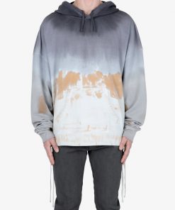Mnml Outerwear Beach Washed Hoodie - Blue/Multi