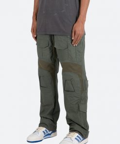 Mnml Biker Cargo Pants - Olive Bottoms