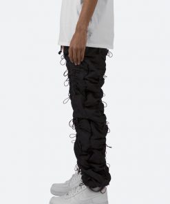 Mnml Bottoms Bungee Cord Pants - Black/Black 12 Mnml Bottoms Bungee Cord Pants - Black/Black