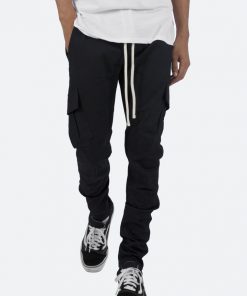 Mnml Cargo Drawcord II Pants - Black 14 Mnml Cargo Drawcord II Pants - Black