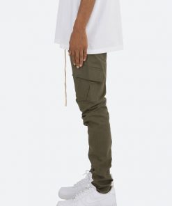 Mnml Cargo Drawcord II Pants - Olive 12 Mnml Cargo Drawcord II Pants - Olive