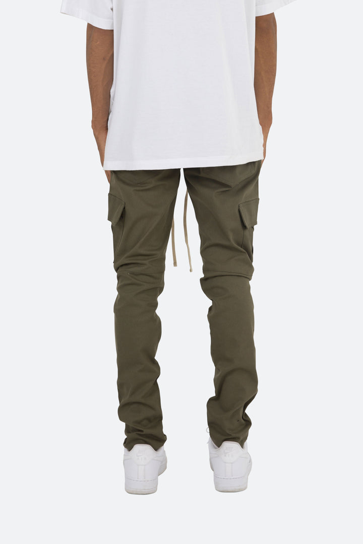 Mnml Cargo Drawcord II Pants - Olive 6 Mnml Cargo Drawcord II Pants - Olive