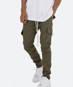 Mnml Cargo Drawcord II Pants - Olive 14 Mnml Cargo Drawcord II Pants - Olive
