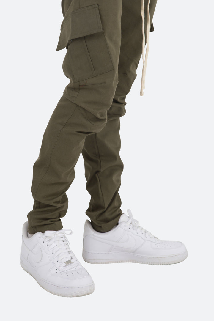 Mnml Cargo Drawcord II Pants - Olive 8 Mnml Cargo Drawcord II Pants - Olive