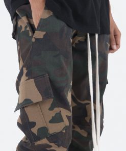 Mnml Cargo Drawcord II Pants - Woodland Camo 16 Mnml Cargo Drawcord II Pants - Woodland Camo