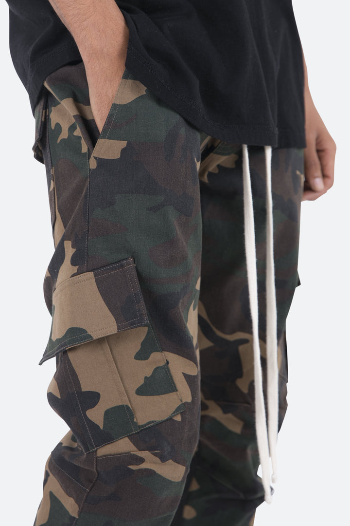 Mnml Cargo Drawcord II Pants - Woodland Camo 8 Mnml Cargo Drawcord II Pants - Woodland Camo