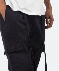 Mnml Cargo Lounge Pants - Black Bottoms