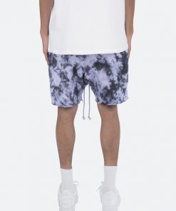 Mnml Cloud Wash Sweatshorts - Black/White Bottoms 11 Mnml Cloud Wash Sweatshorts - Black/White Bottoms