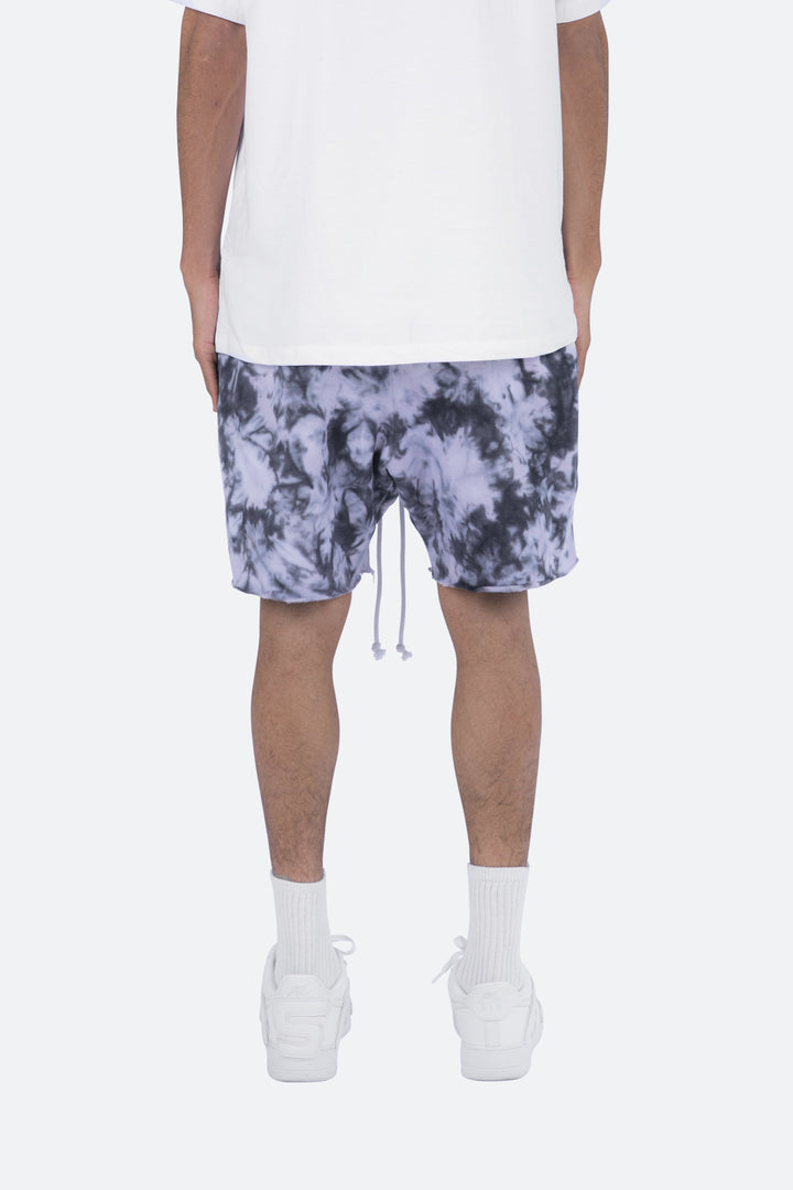 Mnml Cloud Wash Sweatshorts - Black/White Bottoms 5 Mnml Cloud Wash Sweatshorts - Black/White Bottoms