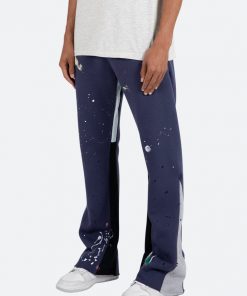 Mnml Contrast Bootcut Sweatpants - Vintage Navy Bottoms 11 Mnml Contrast Bootcut Sweatpants - Vintage Navy Bottoms