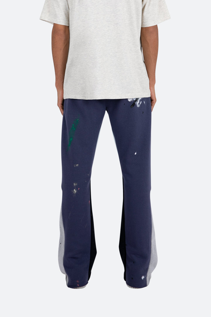 Mnml Contrast Bootcut Sweatpants - Vintage Navy Bottoms 6 Mnml Contrast Bootcut Sweatpants - Vintage Navy Bottoms