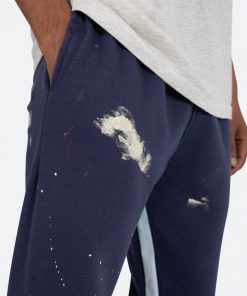 Mnml Contrast Bootcut Sweatpants - Vintage Navy Bottoms 14 Mnml Contrast Bootcut Sweatpants - Vintage Navy Bottoms