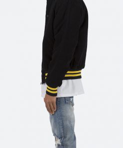 Mnml Outerwear Corduroy Collar Jacket - Black/Yellow 11 Mnml Outerwear Corduroy Collar Jacket - Black/Yellow