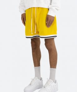 Mnml Bottoms Core Basketball Shorts - Yellow