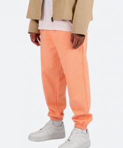 Mnml Cropped Basic Sweatpants - Salmon Bottoms 10 Mnml Cropped Basic Sweatpants - Salmon Bottoms