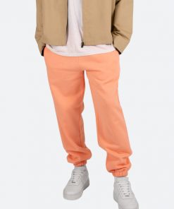 Mnml Cropped Basic Sweatpants - Salmon Bottoms 13 Mnml Cropped Basic Sweatpants - Salmon Bottoms