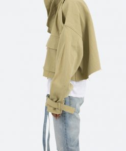 Mnml Cropped M65 Jacket - Khaki Outerwear