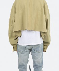 Mnml Cropped M65 Jacket - Khaki Outerwear