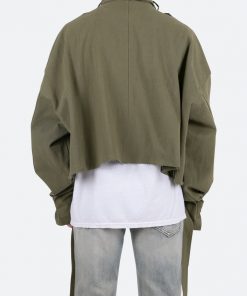Mnml Outerwear Cropped M65 Jacket - Olive 14 Mnml Outerwear Cropped M65 Jacket - Olive