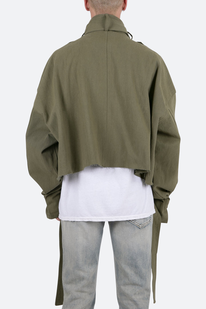 Mnml Outerwear Cropped M65 Jacket - Olive 6 Mnml Outerwear Cropped M65 Jacket - Olive