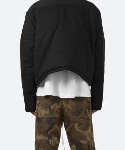 Mnml Cropped Puffer Jacket - Vintage Black 13 Mnml Cropped Puffer Jacket - Vintage Black