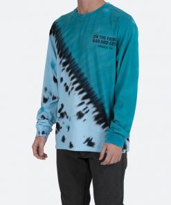 Mnml Cross Washed L/S Tee - Blue 11 Mnml Cross Washed L/S Tee - Blue