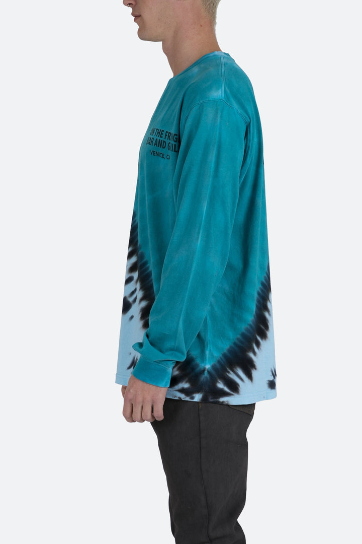 Mnml Cross Washed L/S Tee - Blue 4 Mnml Cross Washed L/S Tee - Blue